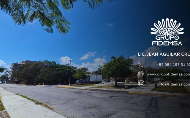 Terreno en venta en Playa del Carmen – 4,388. m² | Ubicación con alto potencial comercial