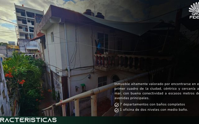 Terreno con construcción Gonzalo Guerrero - Playa del Carmen