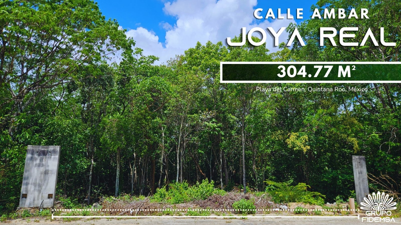 Terreno Joya Real | ubicación estratégica y alta plusvalía en Playa del Carmen