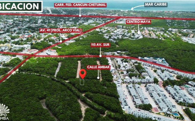 Terreno Joya Real | ubicación estratégica y alta plusvalía en Playa del Carmen