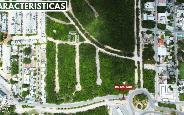 Terreno Joya Real | ubicación estratégica y alta plusvalía en Playa del Carmen