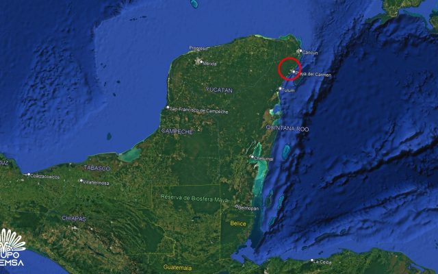 Terreno con doble frente  | Col. Bellavista, Playa del Carmen, Quintana Roo