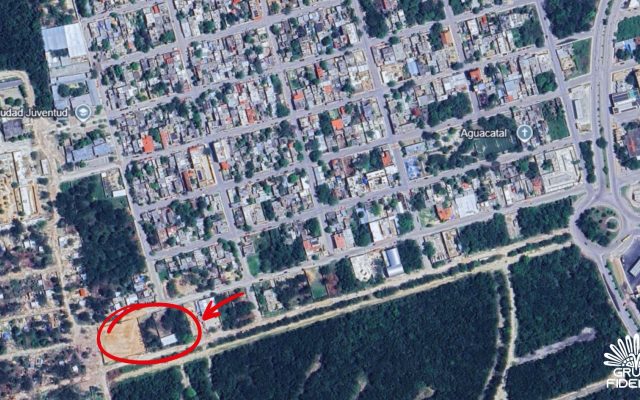 Terreno con doble frente  | Col. Bellavista, Playa del Carmen, Quintana Roo