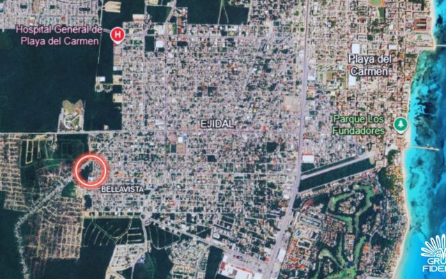 Terreno en Playa del Carmen. 2,062 m² Av. 11 Sur, Bellavista