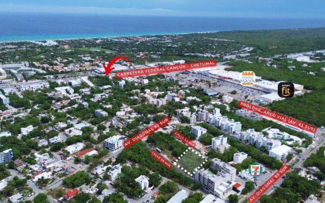 Terreno Zona Centro Maya - Playa del Carmen