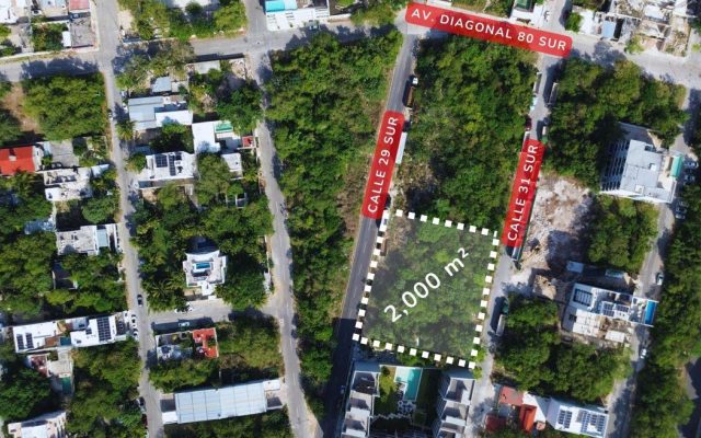 Terreno Zona Centro Maya - Playa del Carmen