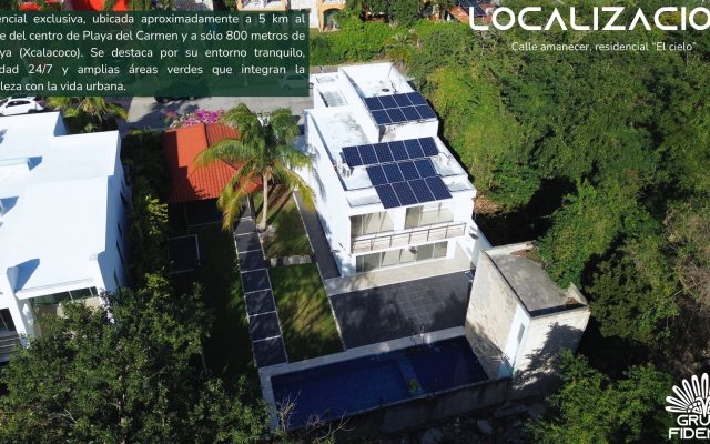 Casa Residencial El Cielo, Calle Amanecer - Playa del Carmen